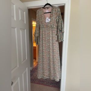 NWT Buddy Love Colette Maxi Dress